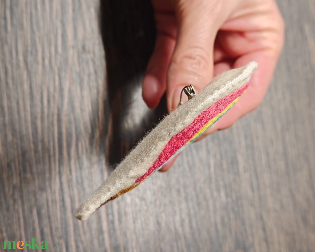 Hőlégballon kitűző - ékszer - kitűző és bross - Meska.hu