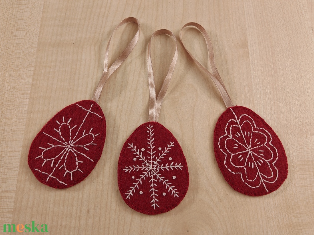 Húsvéti tojás díszek  - ünnepi díszek, dekorációk - húsvéti díszek és dekorációk - húsvéti tojásfadíszek - Meska.hu