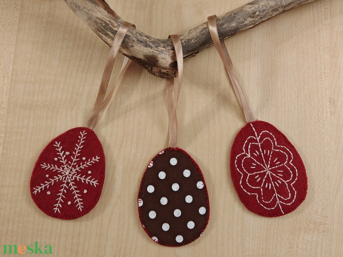 Húsvéti tojás díszek  - ünnepi díszek, dekorációk - húsvéti díszek és dekorációk - húsvéti tojásfadíszek - Meska.hu