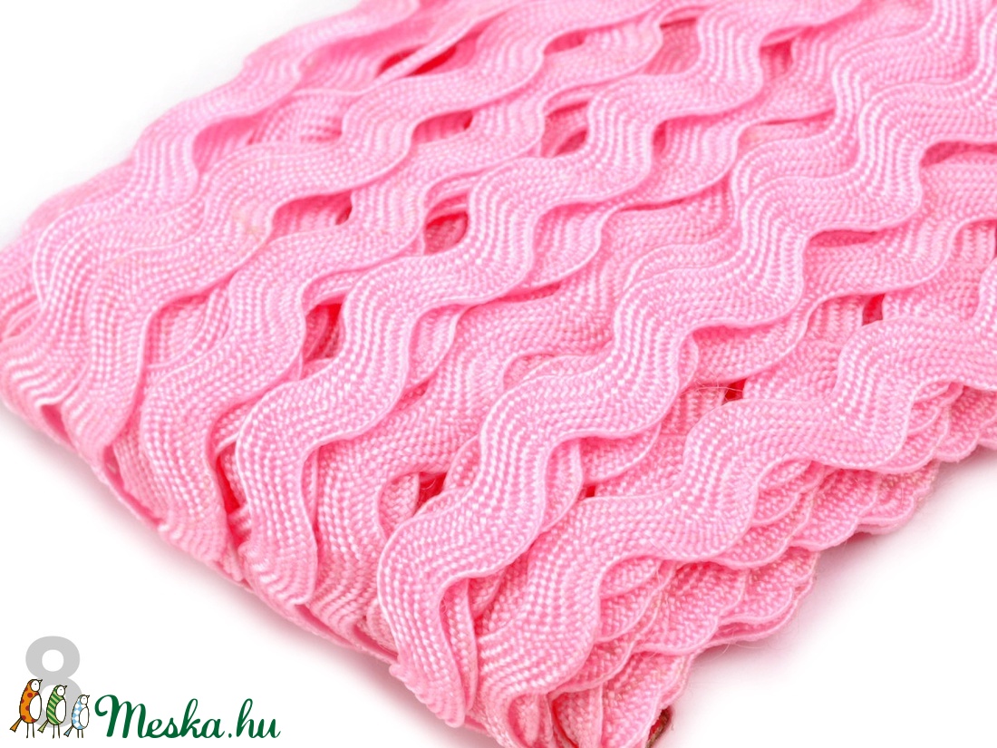 rózsaszín farkasfog szalag - rövidáru textil - kellékek & szerszámok - méteráru - Meska.hu rózsaszín farkasfog szalag - rövidáru textil - kellékek & szerszámok - méteráru - Meska.hu