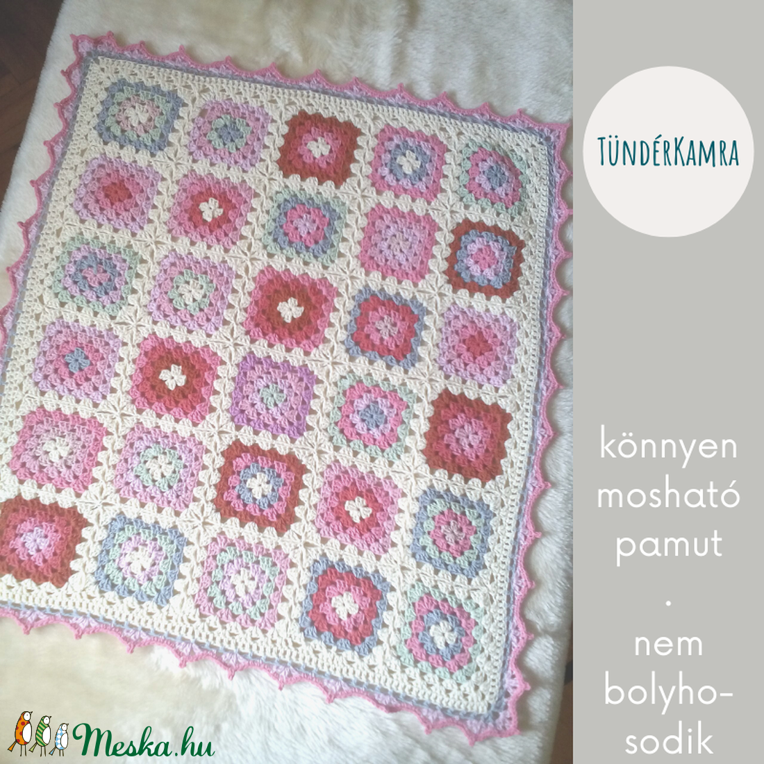Baba takaró - horgolt nagyinégyzetes - pink fehér pamut - kötött babatakaró - otthon & lakás - lakástextil - takaró - Meska.hu Baba takaró - horgolt nagyinégyzetes - pink fehér pamut - kötött babatakaró - otthon & lakás - lakástextil - takaró - Meska.hu