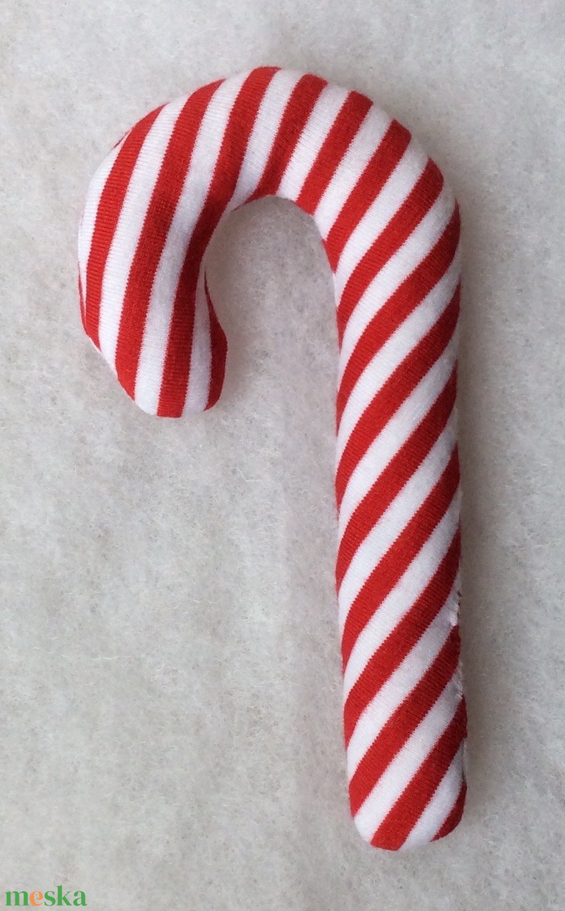 cukorpálca,- karácsonyfa dísz, dekoráció - karácsony - adventi díszek - adventi ablakdekoráció - Meska.hu