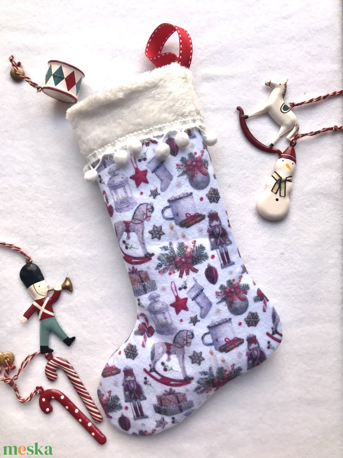 van zsákodban minden jó,-  kis zokni - karácsony - mikulás - mikulás csizma és zokni - Meska.hu