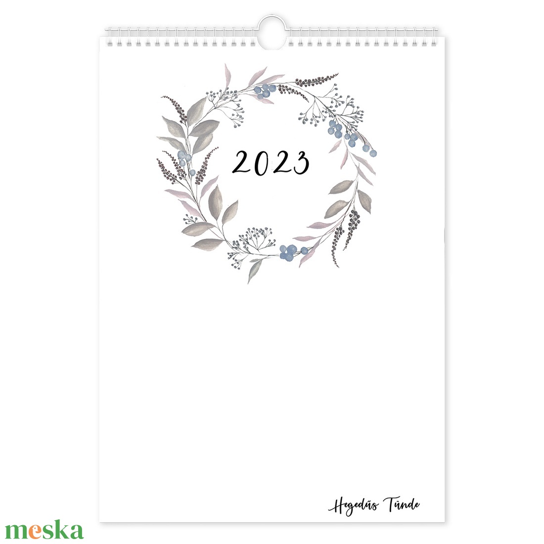 2023-as falinaptár - otthon & életmód - dekoráció - fali és függő dekoráció - falinaptár & öröknaptár - Meska.hu
