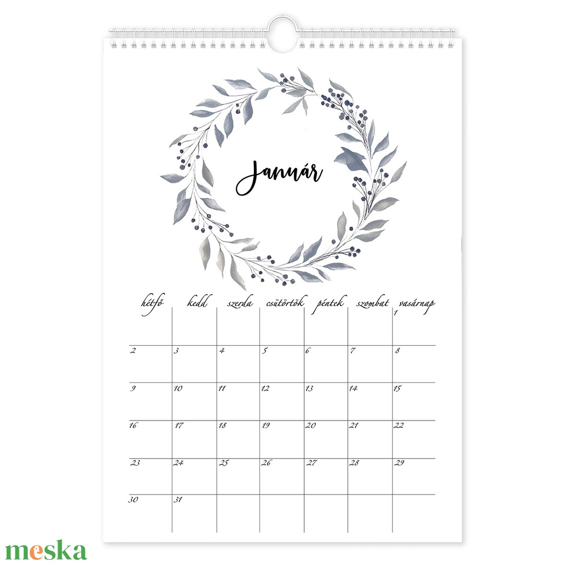 2023 falinaptár - otthon & életmód - dekoráció - fali és függő dekoráció - falinaptár & öröknaptár - Meska.hu