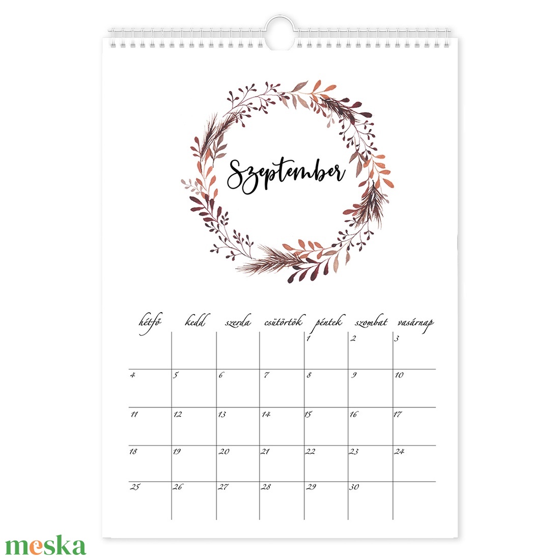 2023 falinaptár - otthon & életmód - dekoráció - fali és függő dekoráció - falinaptár & öröknaptár - Meska.hu