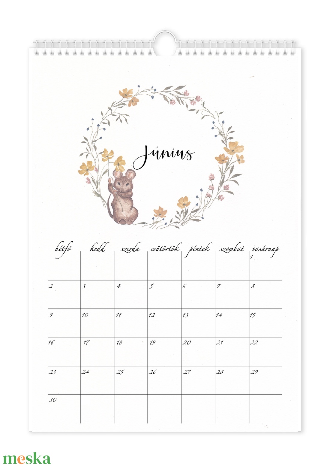 2025-ös falinaptár - otthon & életmód - dekoráció - fali és függő dekoráció - falinaptár & öröknaptár - Meska.hu