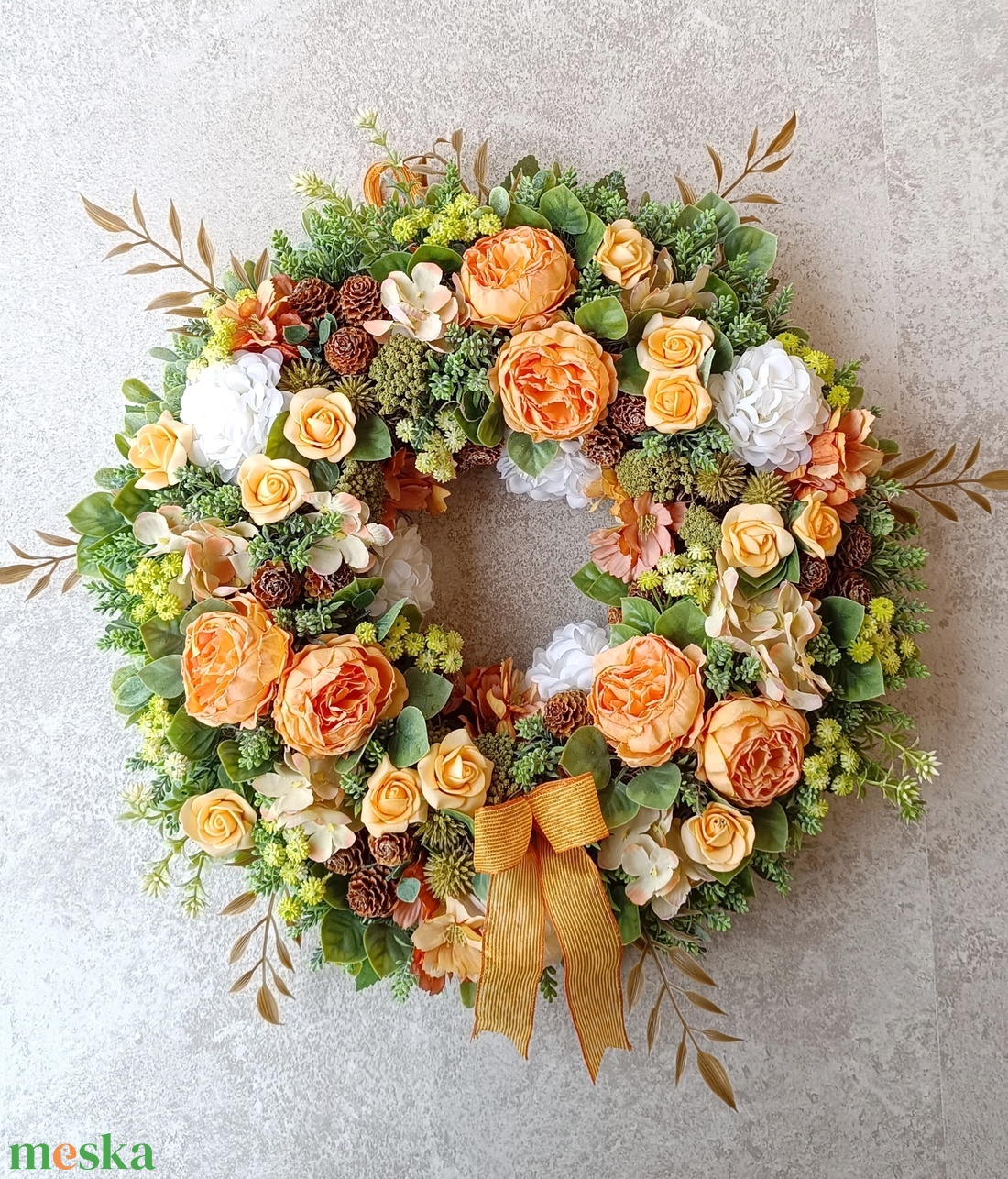 Tavaszi ajtódísz - otthon & életmód - dekoráció - ajtó- és ablak dekoráció - ajtódísz & kopogtató - Meska.hu