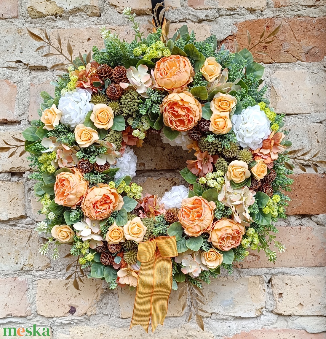 Tavaszi ajtódísz - otthon & életmód - dekoráció - ajtó- és ablak dekoráció - ajtódísz & kopogtató - Meska.hu