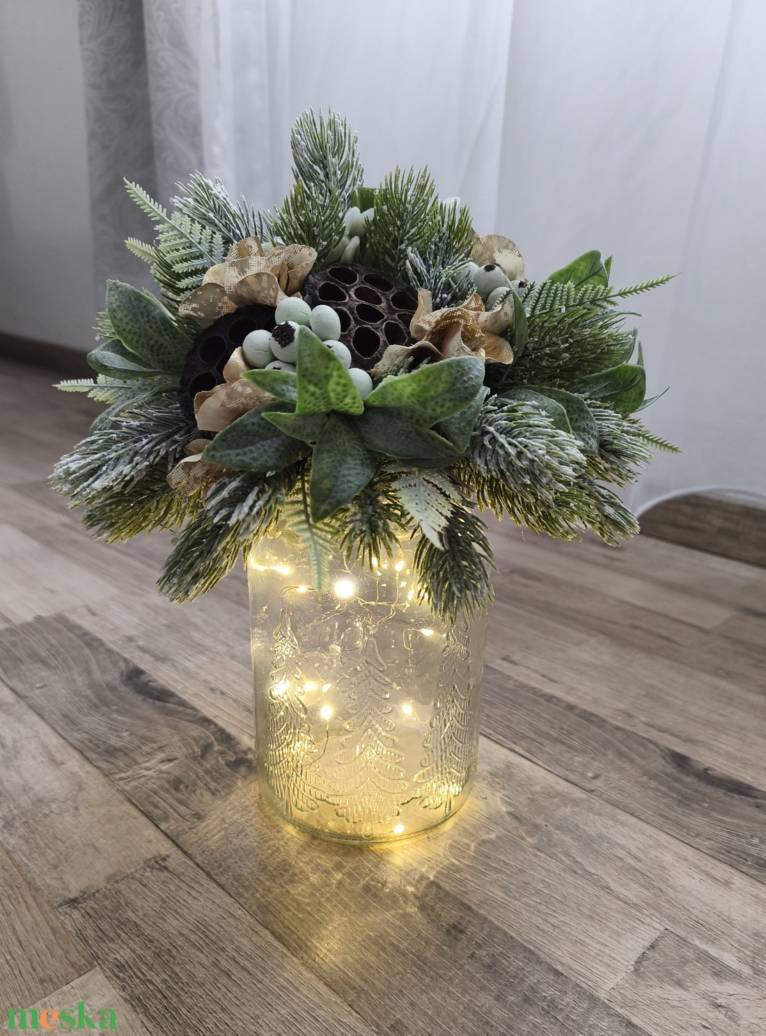 Adventi dísz  - karácsony - adventi díszek - adventi asztaldísz - Meska.hu
