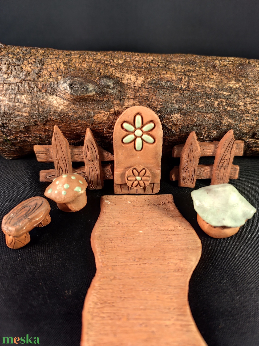 Kerámia tündérkert - otthon & életmód - dekoráció - manók - Meska.hu