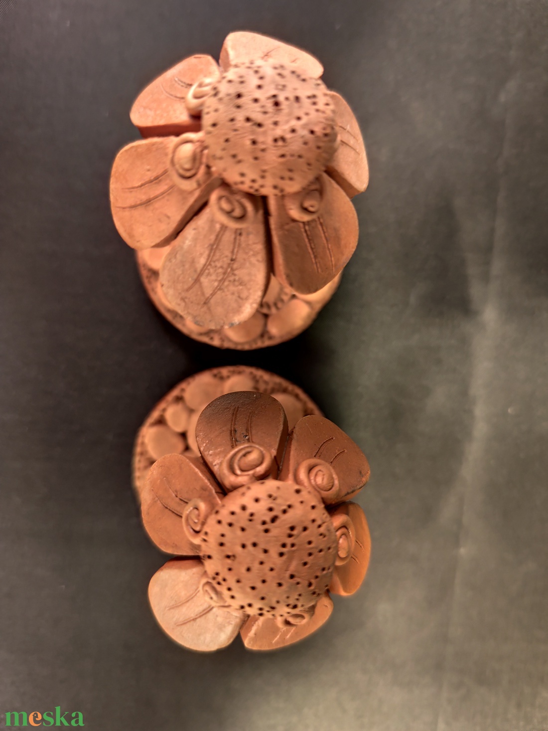 Kerámia virág - otthon & életmód - ház & kert - kerti dísz - Meska.hu