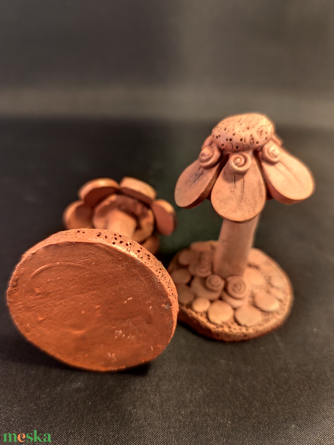 Kerámia virág - otthon & életmód - ház & kert - kerti dísz - Meska.hu