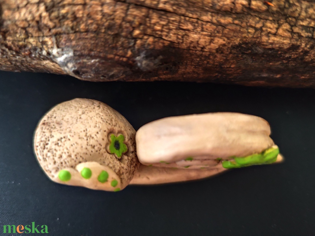 Kerámia gomba vagy csiga - otthon & életmód - ház & kert - kerti dísz - Meska.hu