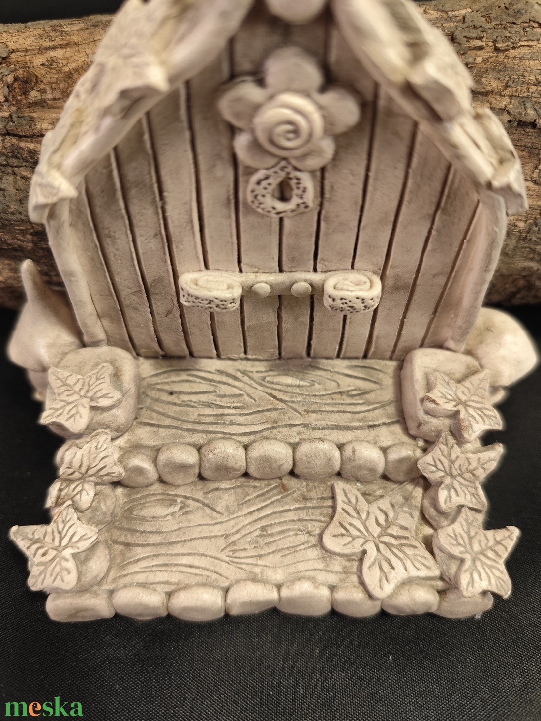 Kerámia ajtó lépcsős - otthon & életmód - ház & kert - kerti dísz - Meska.hu