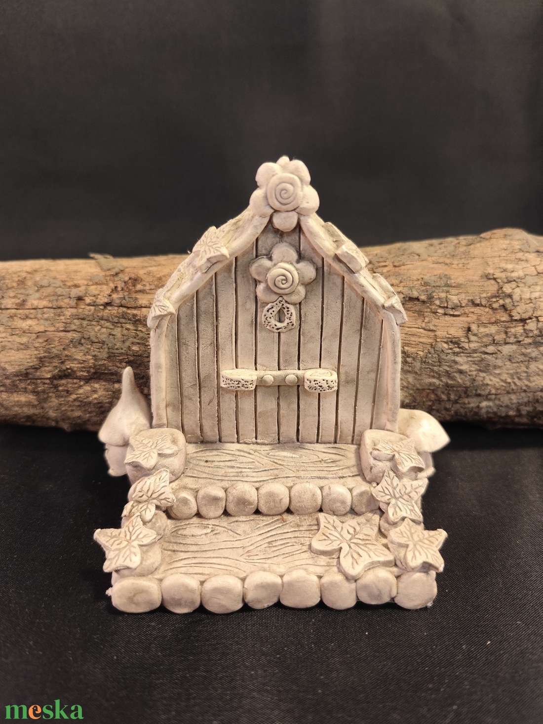 Kerámia ajtó lépcsős - otthon & életmód - ház & kert - kerti dísz - Meska.hu