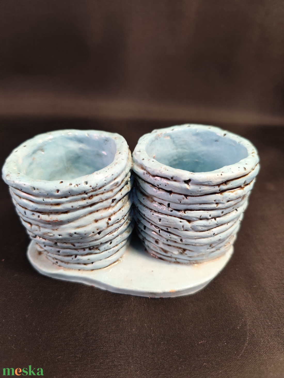 Kerámia tolltartó - otthon & életmód - fürdőszoba - fogkefetartó - Meska.hu