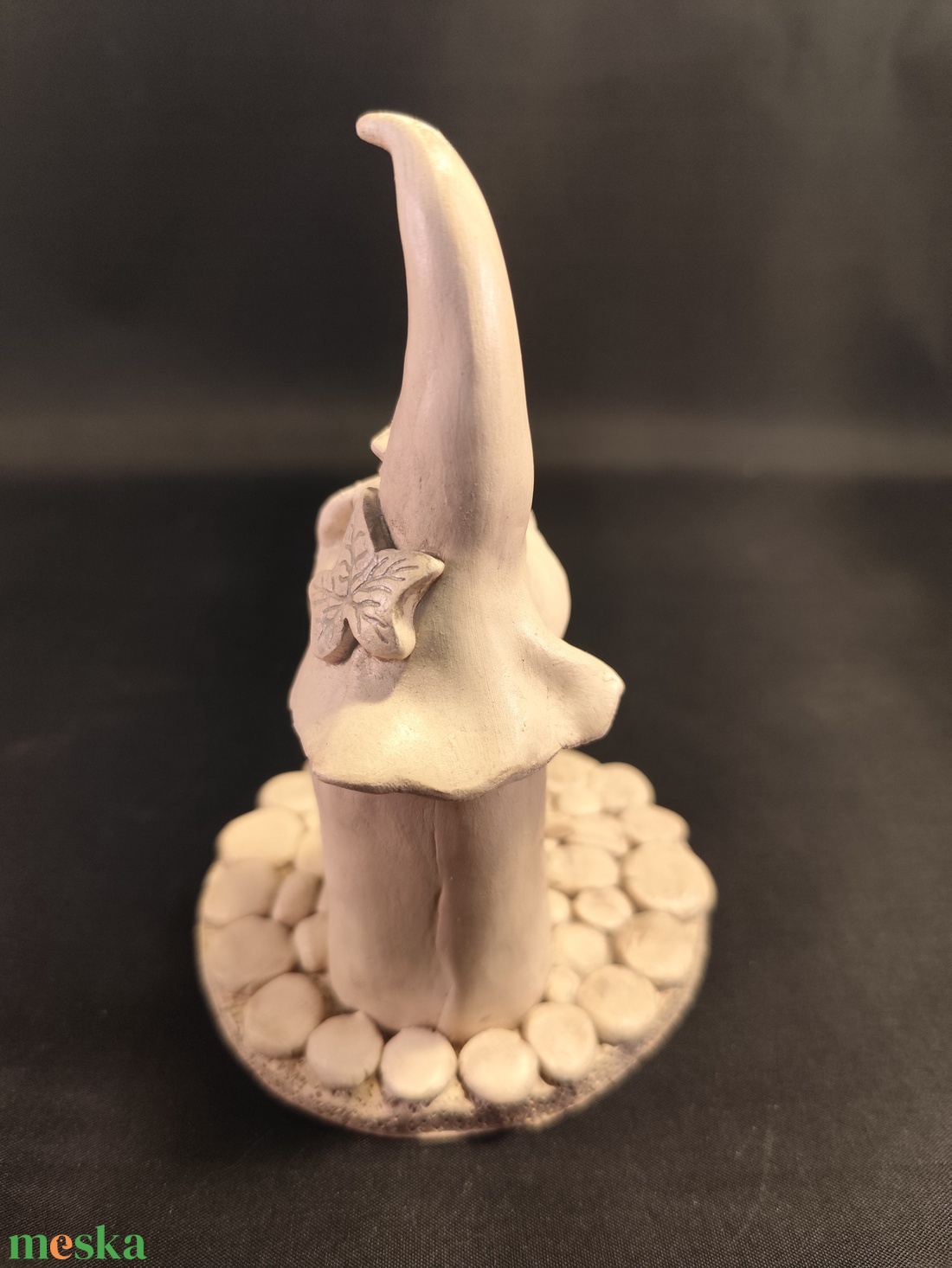 Kerámia gyertyatartó borostyán - otthon & életmód - gyertya, illat, aroma - gyertyatartó - Meska.hu