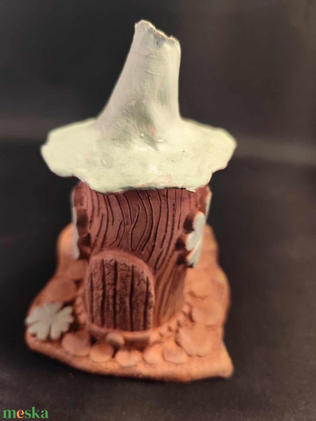 Kerámia füstölő zöld - otthon & életmód - dekoráció - spiritualitás - füstölő és füstölőtartó - Meska.hu