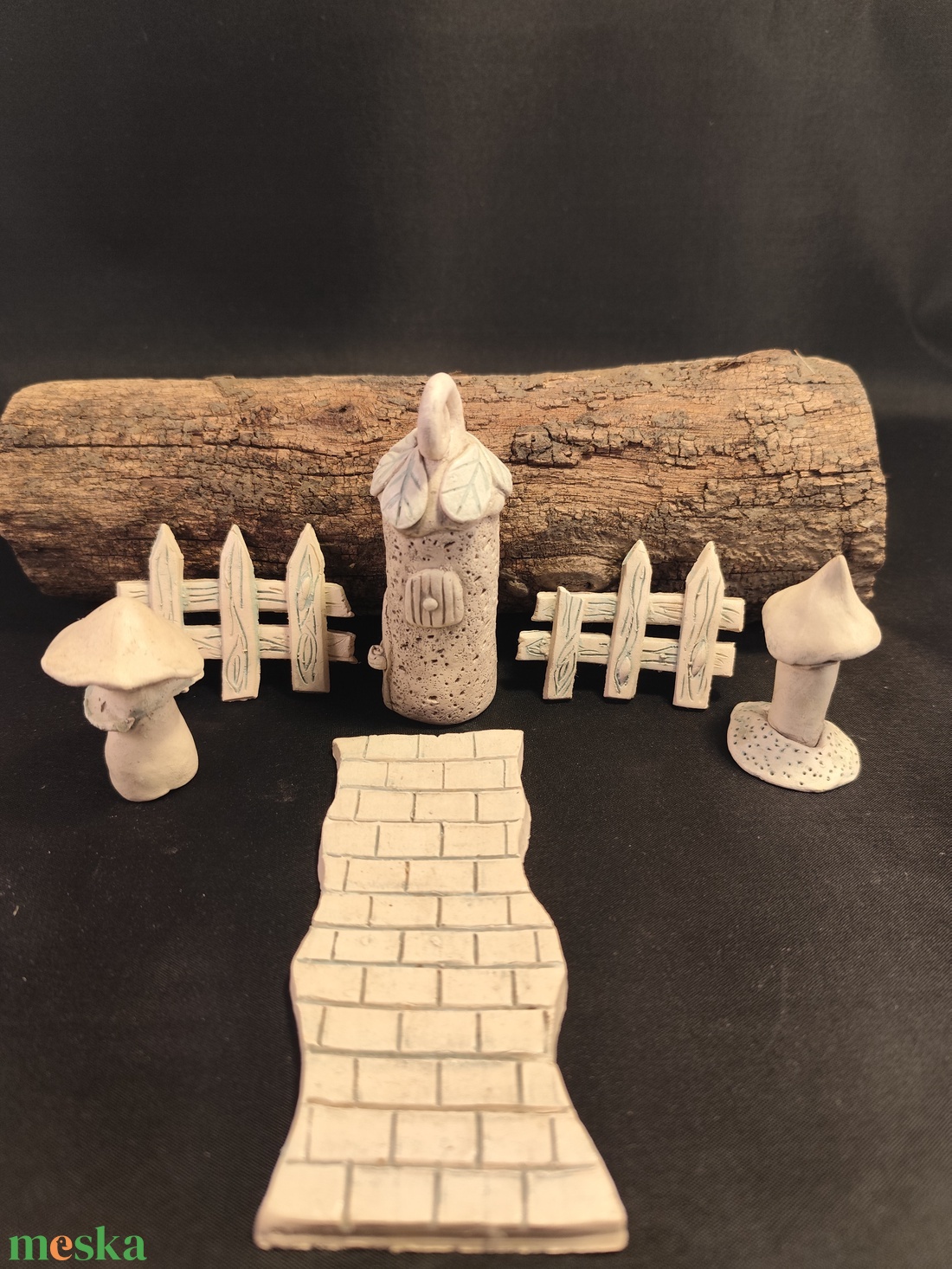 Kerámia tündérkert - otthon & életmód - ház & kert - kerti dísz - Meska.hu