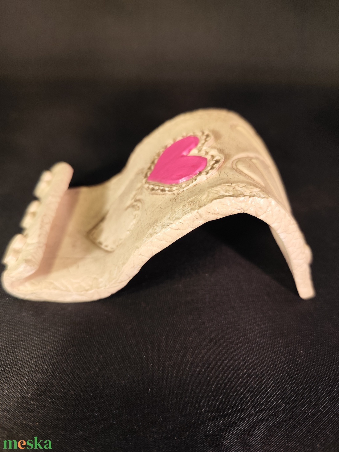 Kerámia telefontartó magenta - táska & tok - pénztárca & más tok - telefontok - Meska.hu