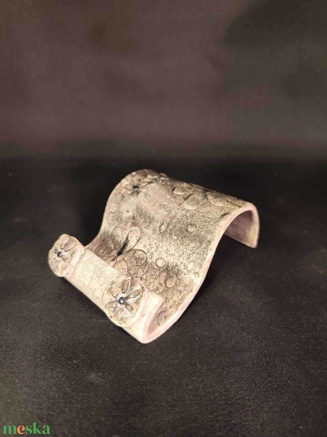 Kerámia telefontaró fekete - táska & tok - pénztárca & más tok - telefontok - Meska.hu