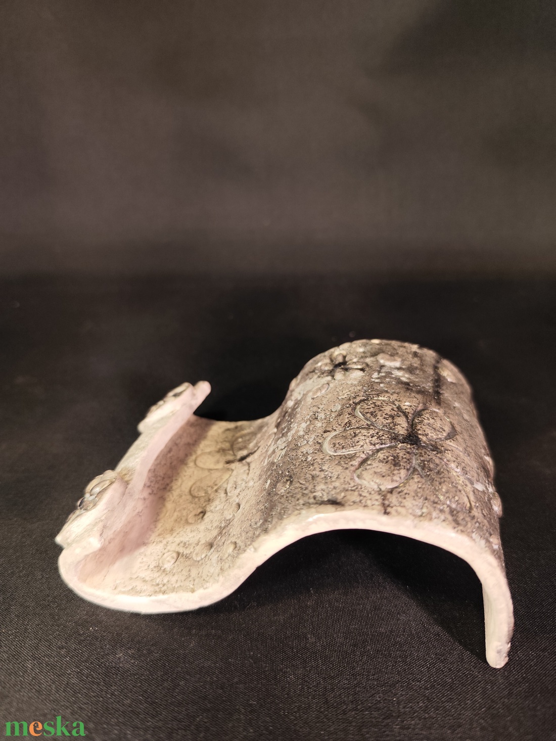 Kerámia telefontaró fekete - táska & tok - pénztárca & más tok - telefontok - Meska.hu