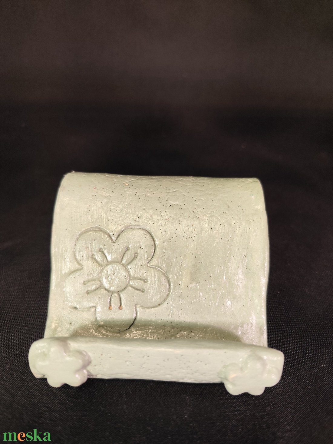 Kerámia telefontaró türkizzöld - táska & tok - pénztárca & más tok - telefontok - Meska.hu