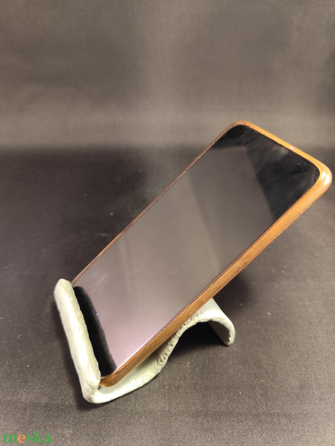 Kerámia telefontaró zöld virágos - táska & tok - pénztárca & más tok - telefontok - Meska.hu