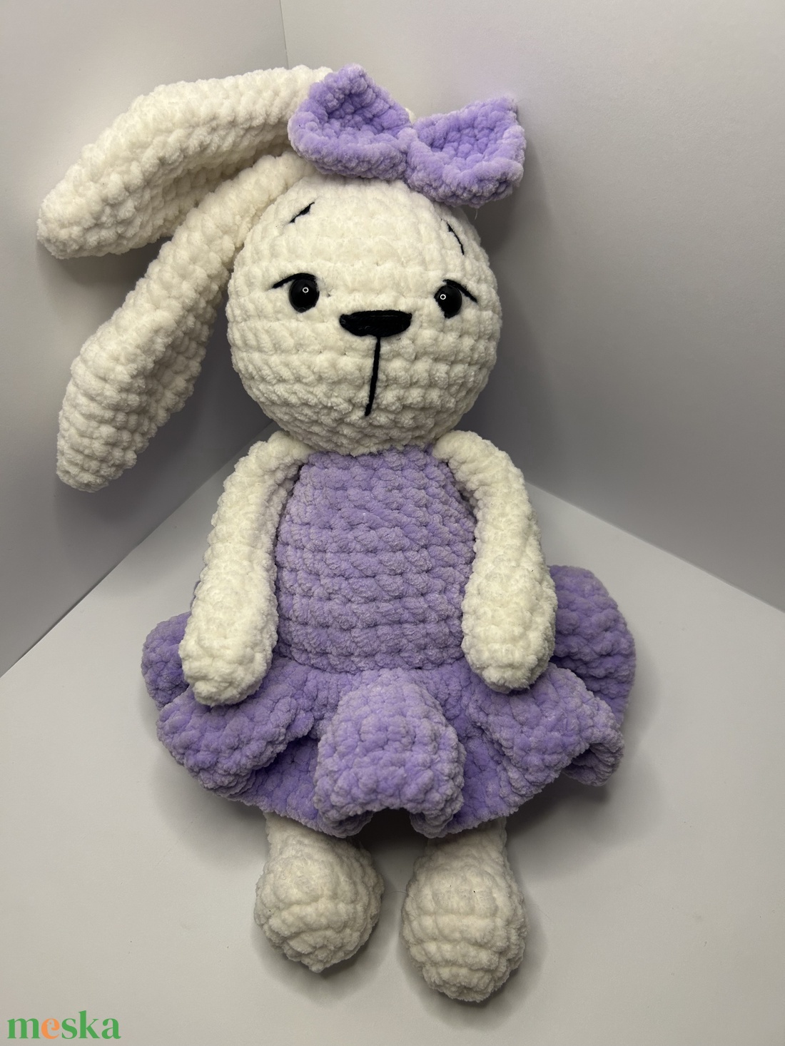 Horgolt plüss nyuszi �� - játék & sport - plüssállat & játékfigura - nyuszi - Meska.hu