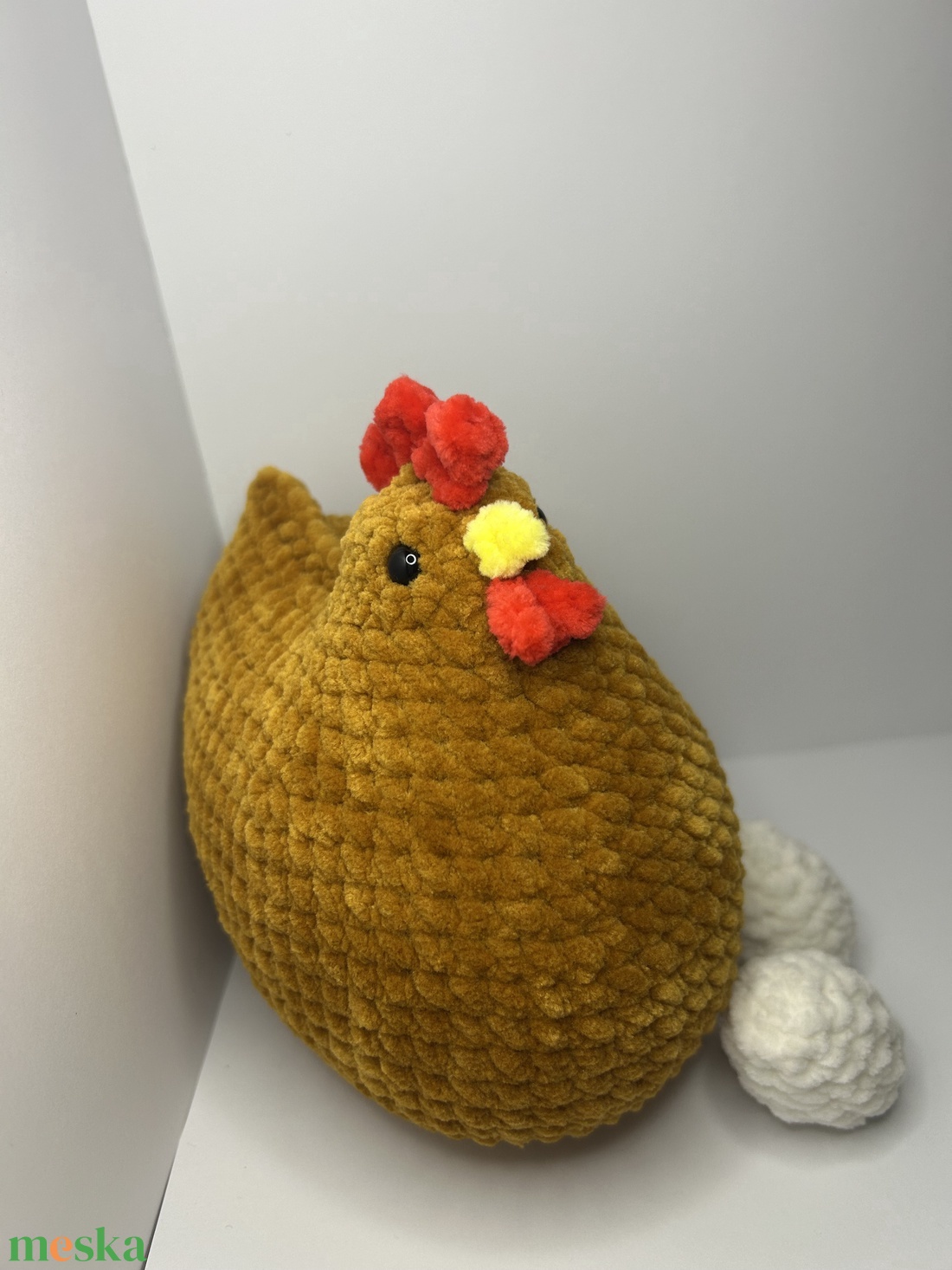 Horgolt plüss tyúkanyó � - játék & sport - plüssállat & játékfigura - más figura - Meska.hu