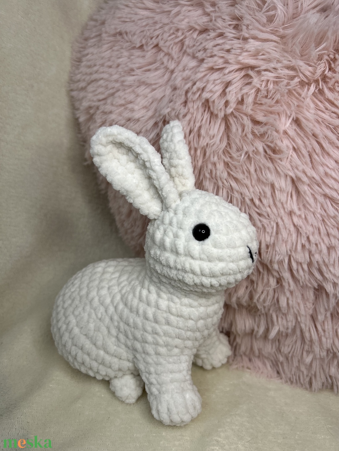 Horgolt plüss nyuszi �� - játék & sport - plüssállat & játékfigura - nyuszi - Meska.hu