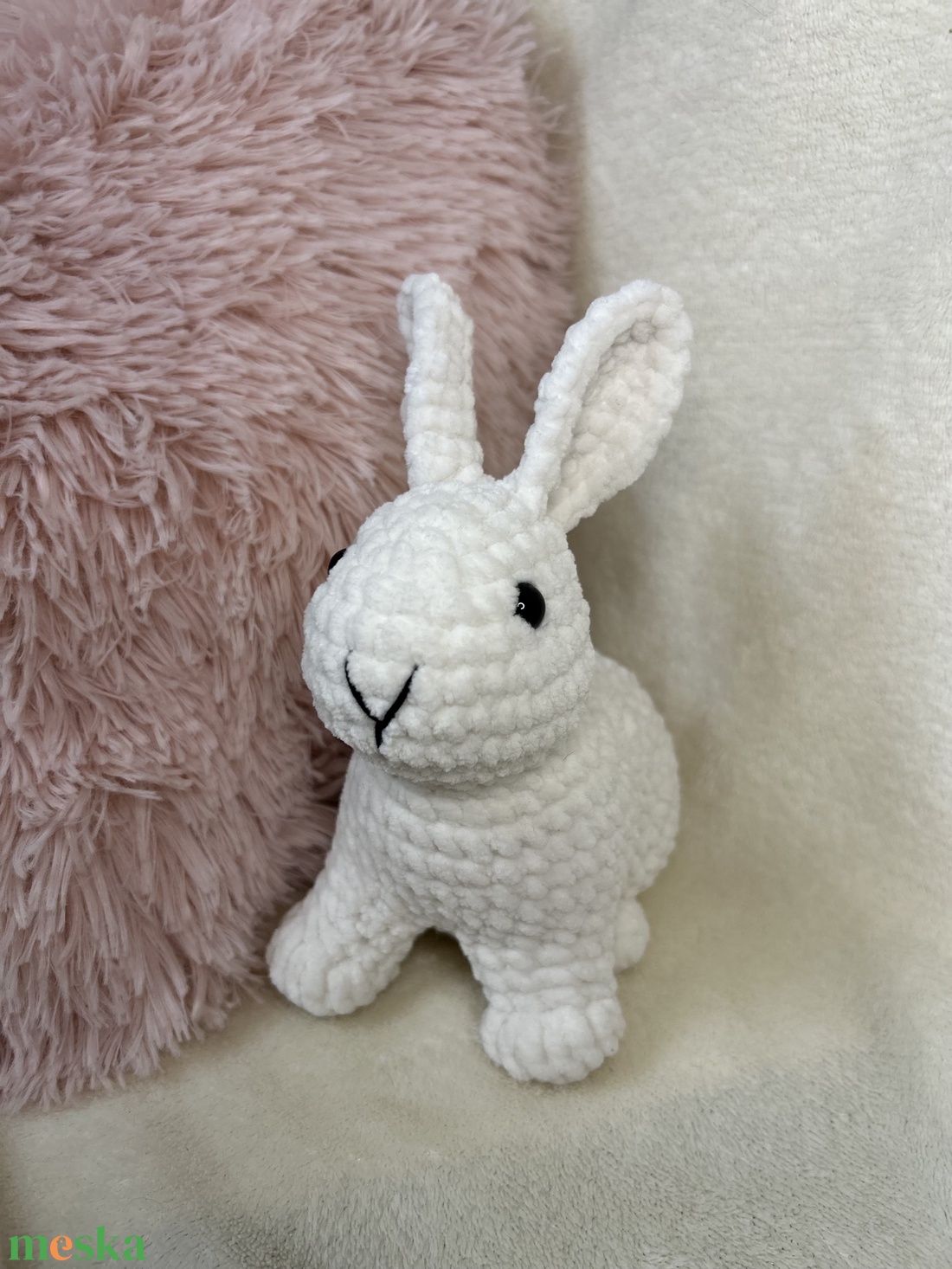 Horgolt plüss nyuszi �� - játék & sport - plüssállat & játékfigura - nyuszi - Meska.hu