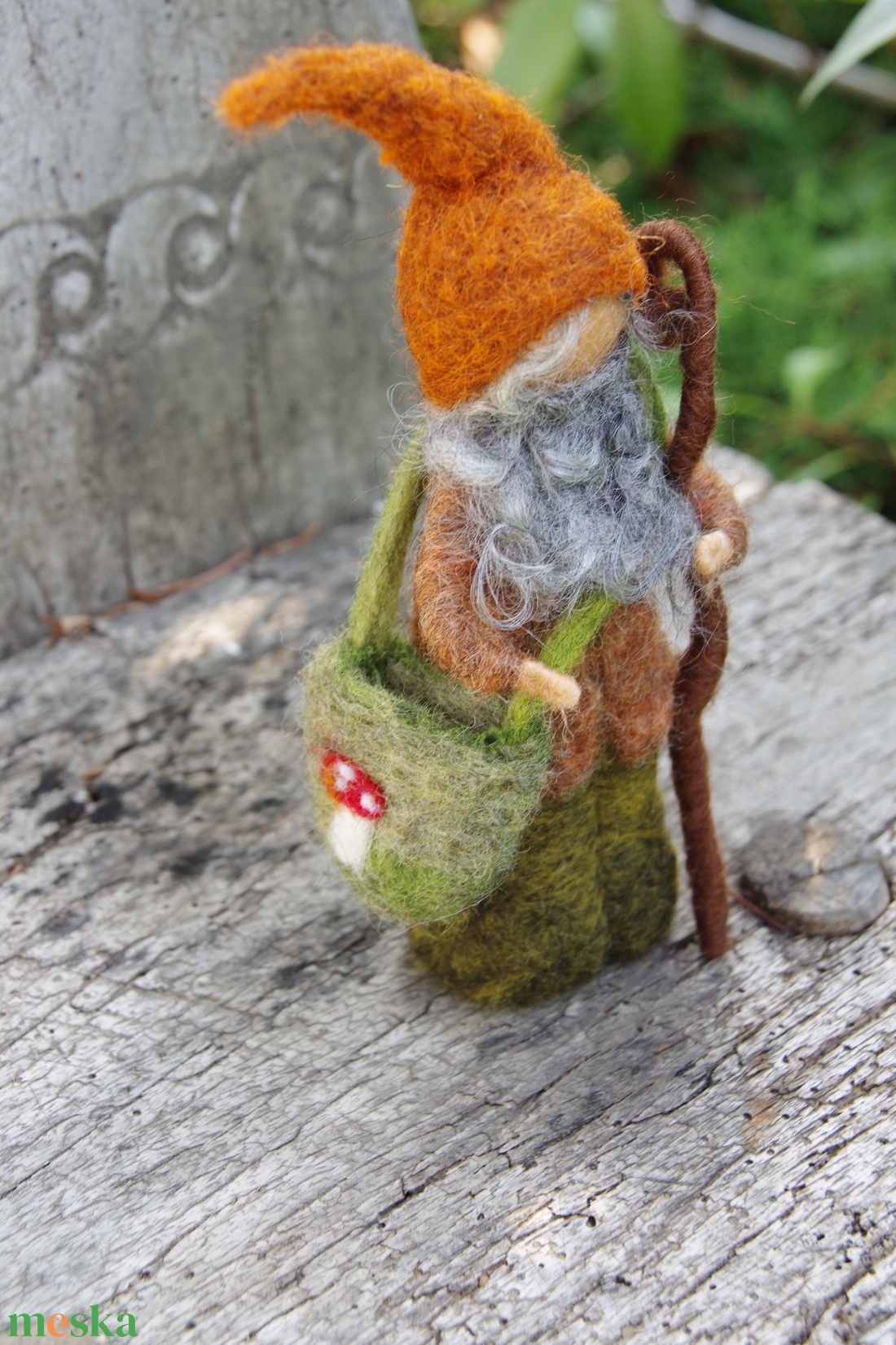 Erdei manó  - játék & sport - készségfejlesztő és logikai játék - montessori szivárvány, waldorf játékok - Meska.hu