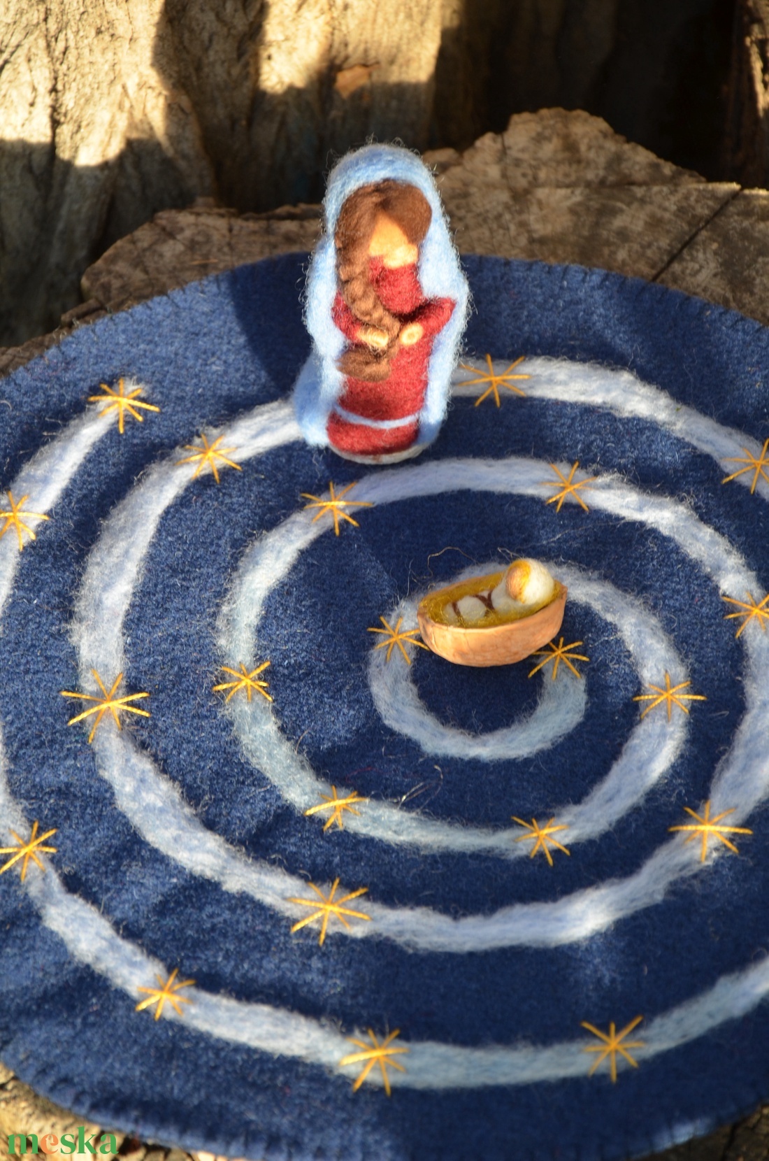 Adventi lépegető kalendárium  - karácsony - adventi díszek - adventi naptár - Meska.hu