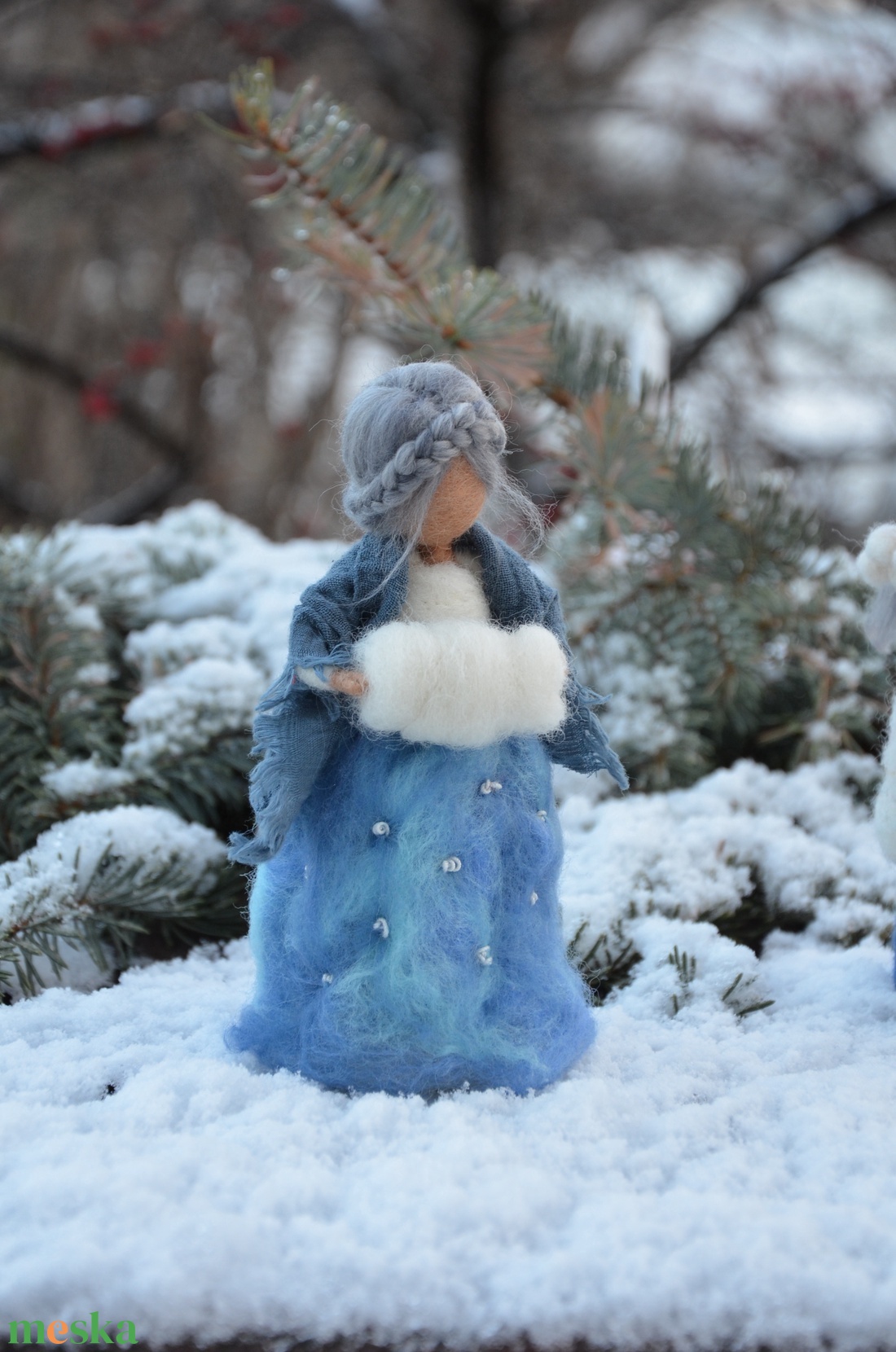 Holla anyó - karácsony - mikulás - mikulás beltéri dekoráció - Meska.hu