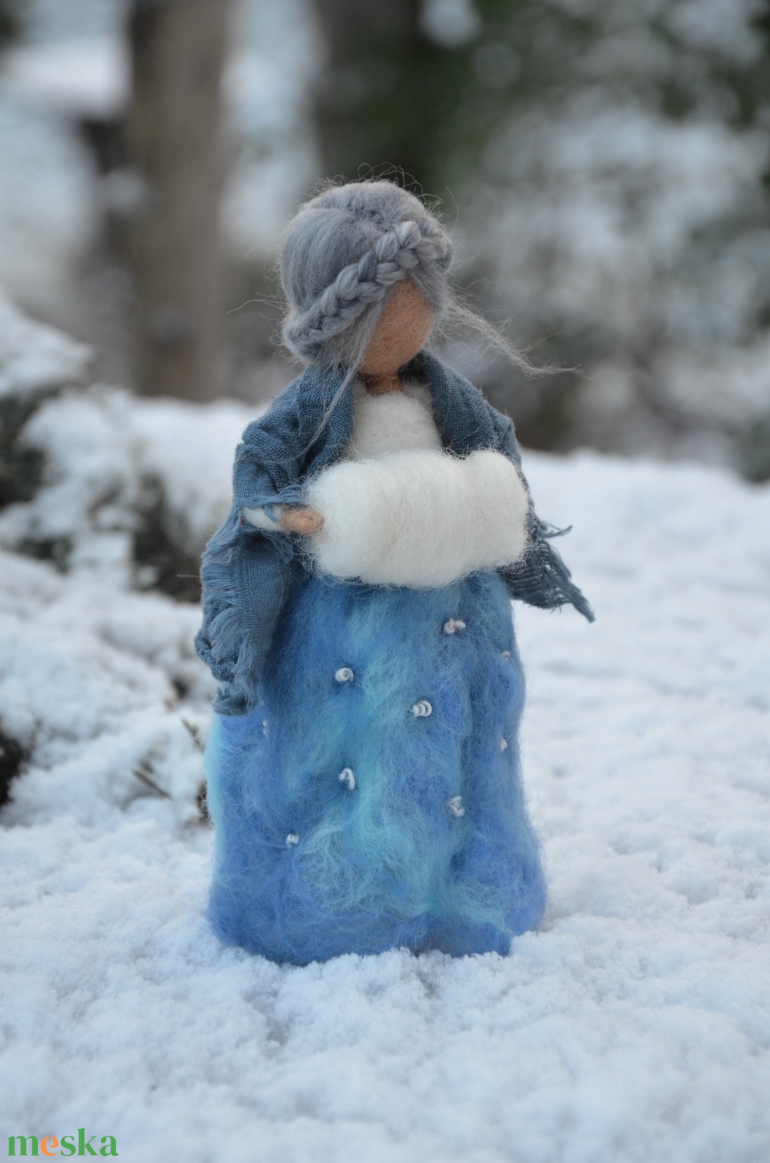 Holla anyó - karácsony - mikulás - mikulás beltéri dekoráció - Meska.hu