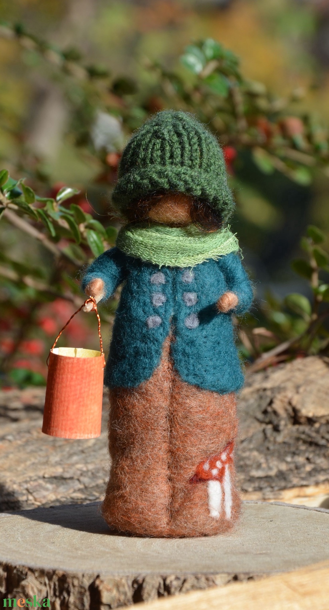 Lámpás manó - játék & sport - készségfejlesztő és logikai játék - montessori szivárvány, waldorf játékok - Meska.hu