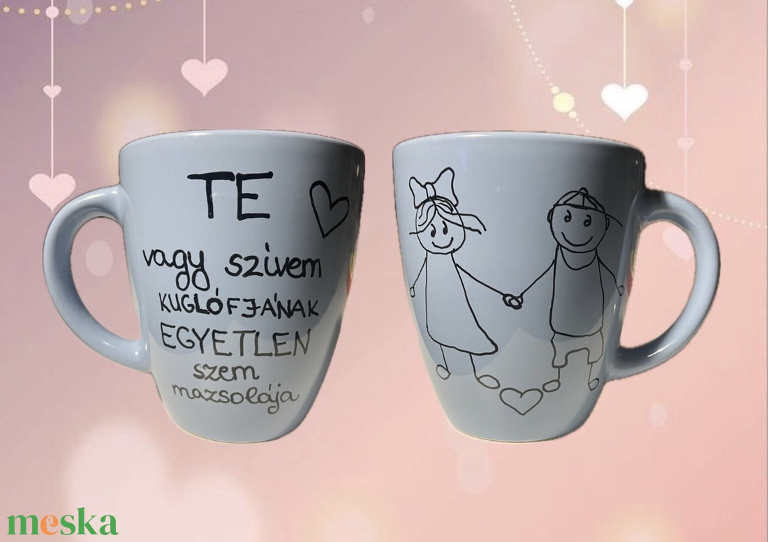 Valentin napi bögre - otthon & életmód - konyhafelszerelés, tálalás - tálalás - bögre & csésze - Meska.hu