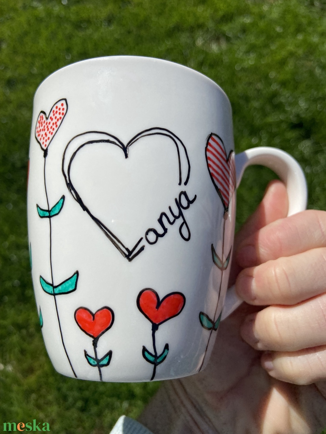 Anyák napi bögre - otthon & életmód - konyhafelszerelés, tálalás - tálalás - bögre & csésze - Meska.hu