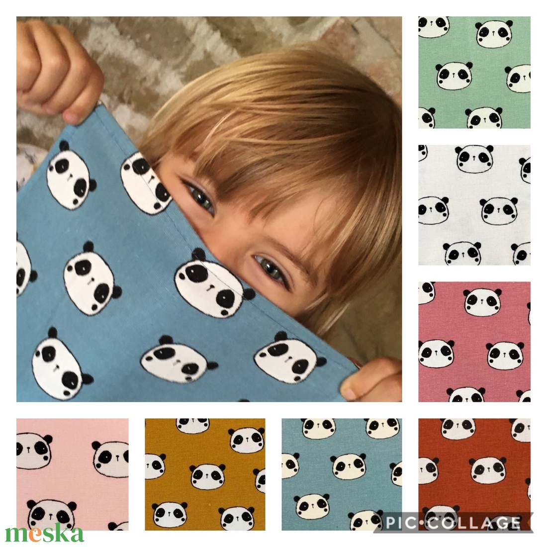 Textil zsebkendő, Ökotex100, puha pamut flanel - szépségápolás - egészségmegőrzési kellékek - Meska.hu