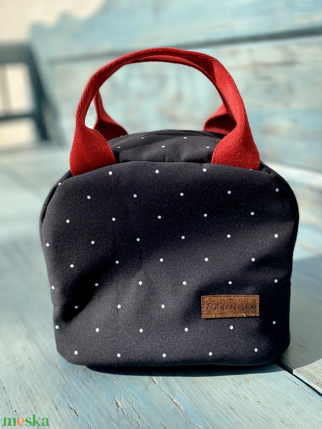 Prémium ételhordó táska (vagy akár neszeszer) - táska & tok - uzsonna- & ebéd tartó - ebéd tasak, doboz - Meska.hu