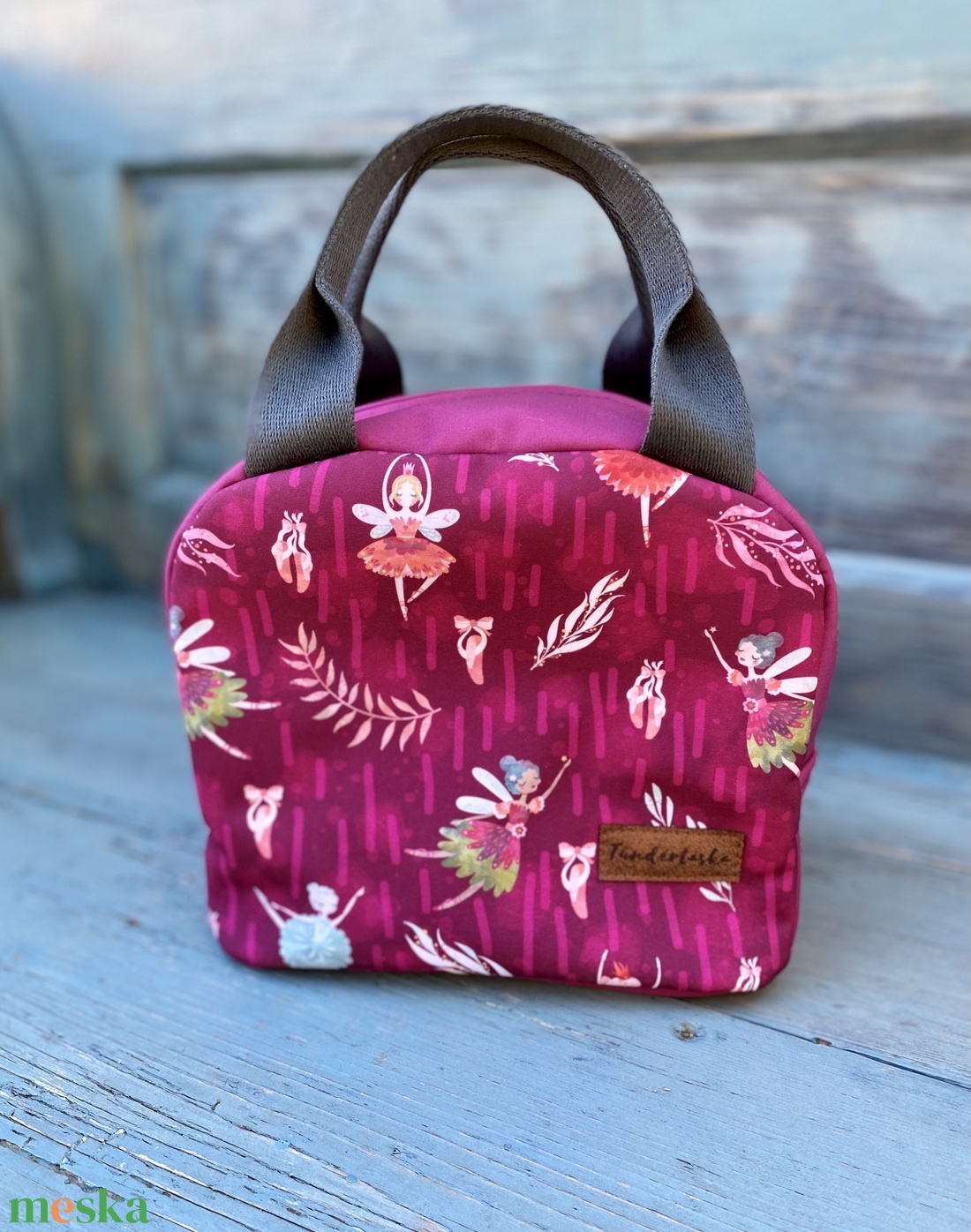 Prémium ételhordó táska (vagy akár neszeszer) - táska & tok - uzsonna- & ebéd tartó - ebéd tasak, doboz - Meska.hu