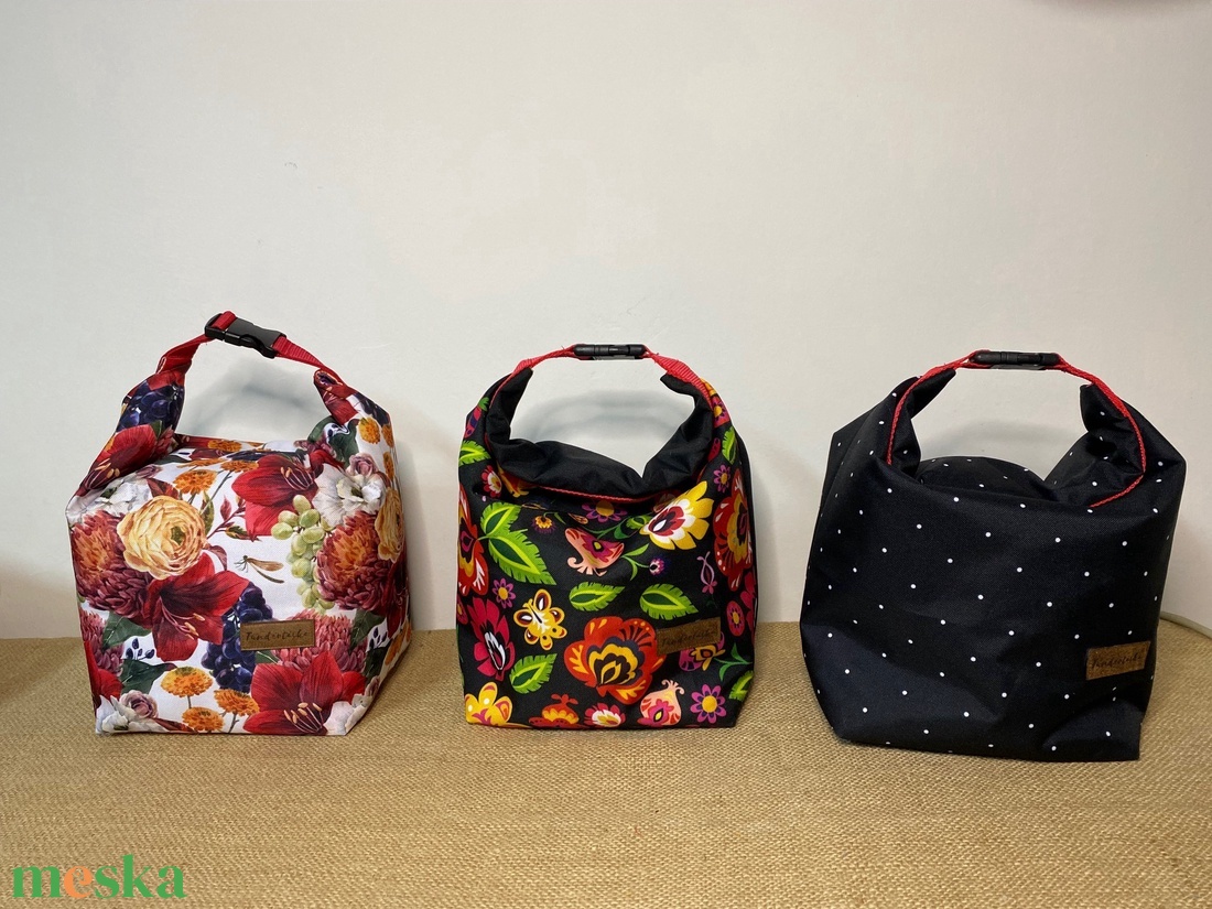 Prémium  ebéd vagy uzsonnás táska - táska & tok - uzsonna- & ebéd tartó - ebéd tasak, doboz - Meska.hu