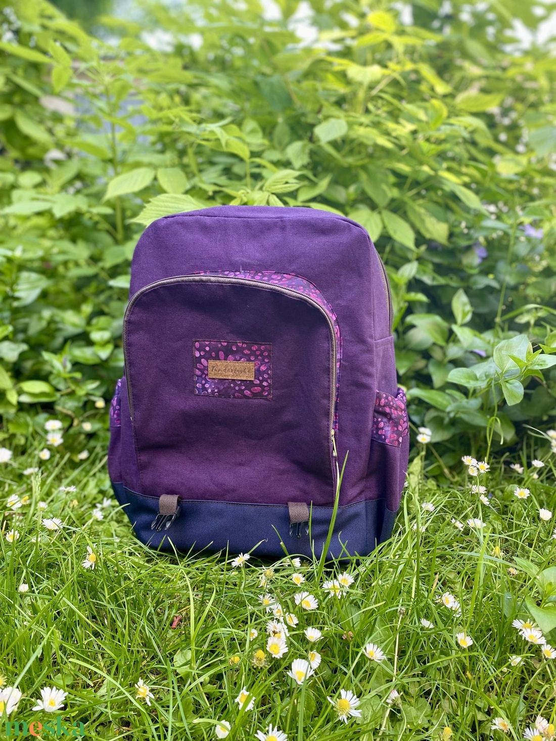 Waldorf Iskolatáska, hátizsák-krétakukaccal - táska & tok - hátizsák - iskolatáska - Meska.hu