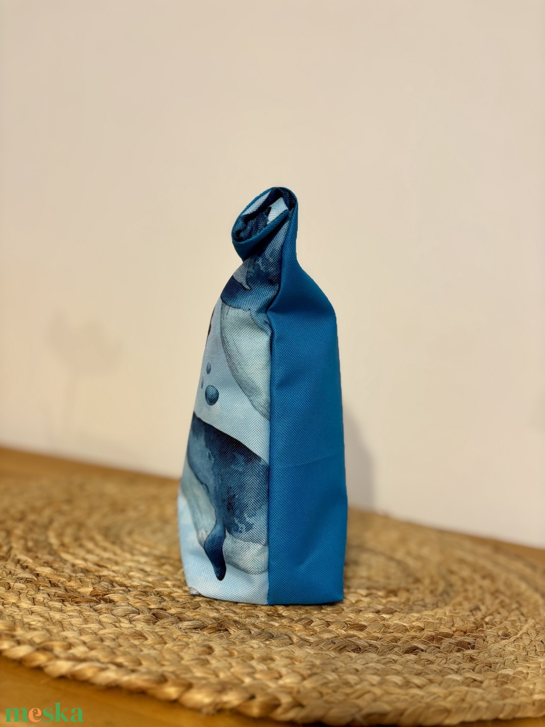 Uzsonnás táska,  PUL béléssel (élelmiszerbarát) - táska & tok - uzsonna- & ebéd tartó - ebéd tasak, doboz - Meska.hu