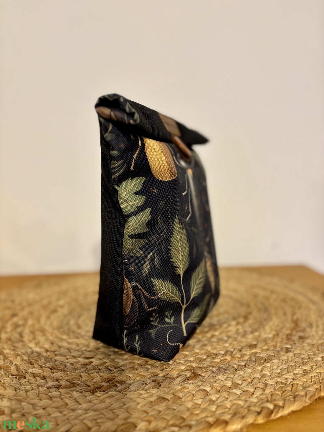 Uzsonnás táska,  PUL béléssel (élelmiszerbarát) - táska & tok - uzsonna- & ebéd tartó - ebéd tasak, doboz - Meska.hu