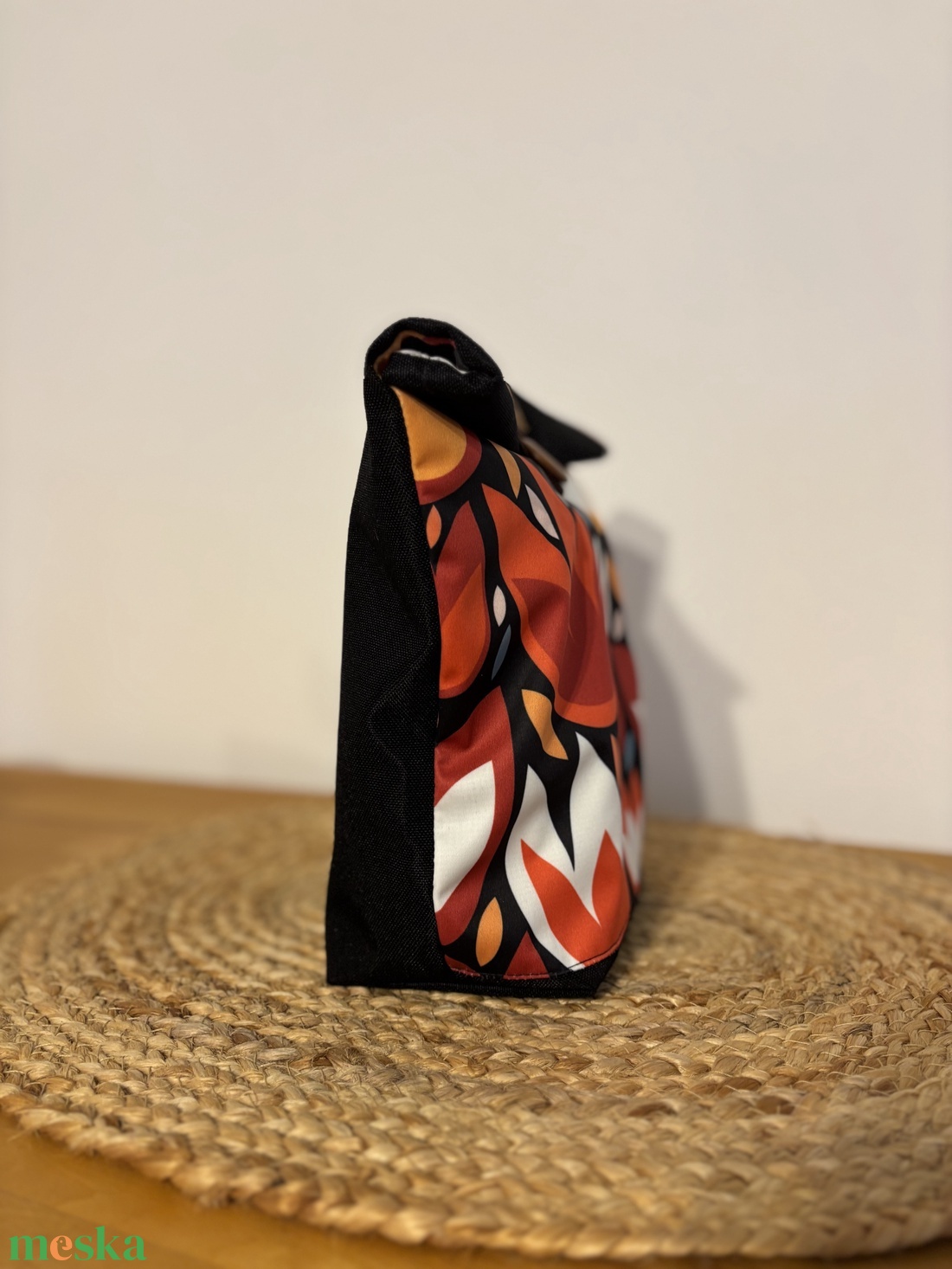 Uzsonnás táska,  PUL béléssel (élelmiszerbarát) - táska & tok - uzsonna- & ebéd tartó - ebéd tasak, doboz - Meska.hu