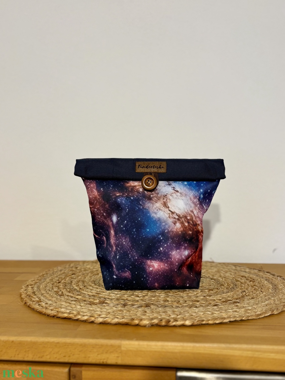 Uzsonnás táska,  PUL béléssel (élelmiszerbarát) - táska & tok - uzsonna- & ebéd tartó - ebéd tasak, doboz - Meska.hu