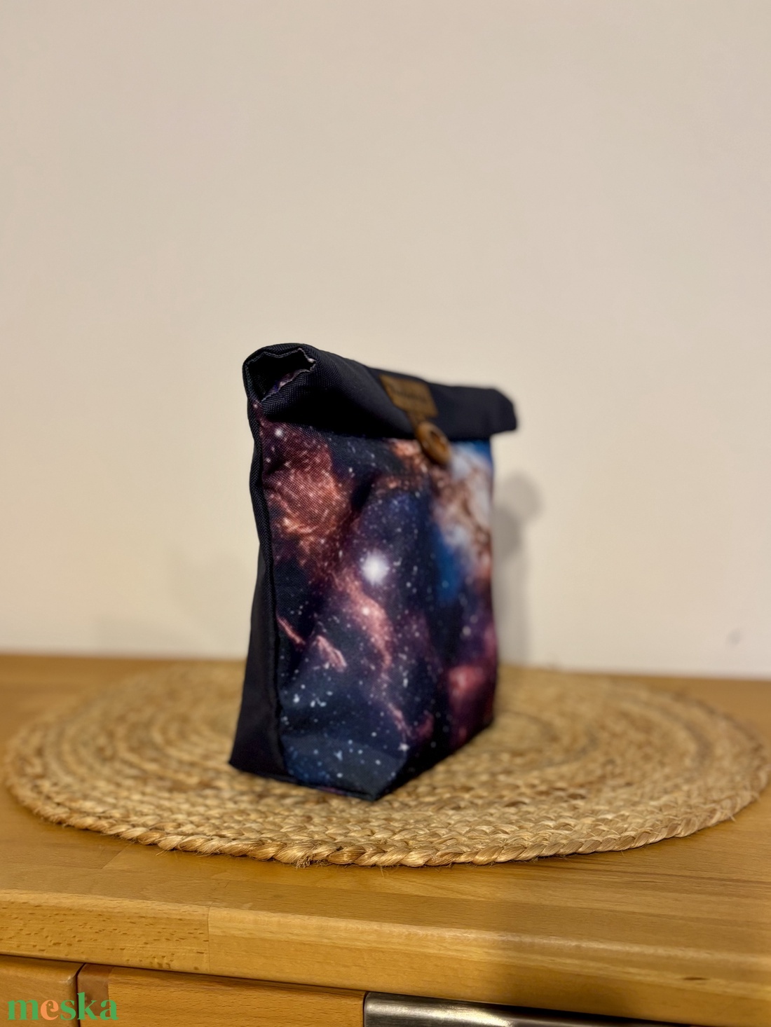 Uzsonnás táska,  PUL béléssel (élelmiszerbarát) - táska & tok - uzsonna- & ebéd tartó - ebéd tasak, doboz - Meska.hu